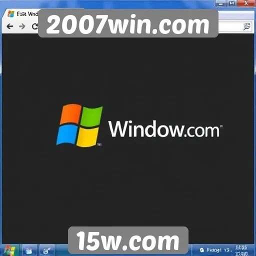 Análise da interface de usuário do 2007win.com